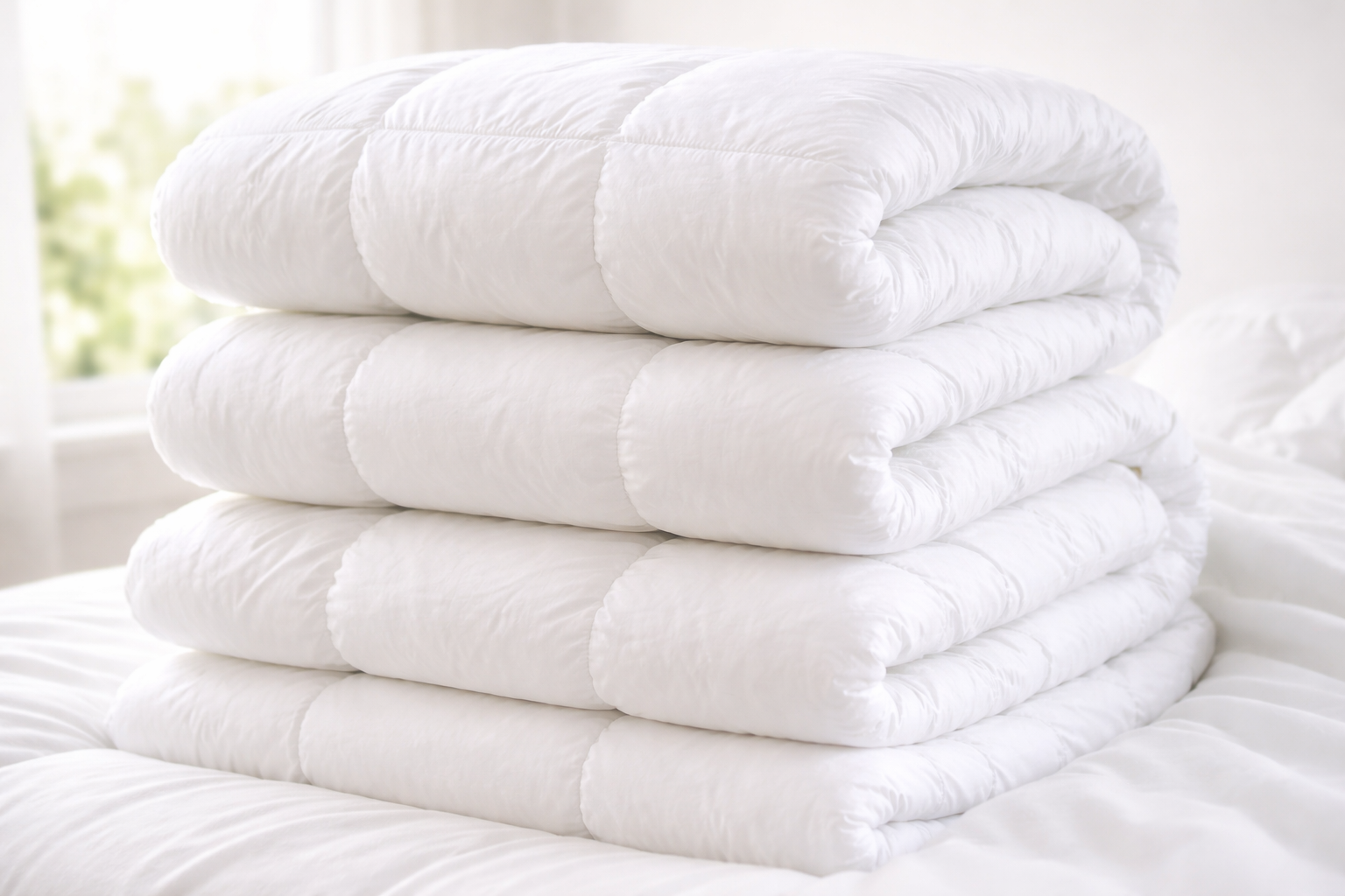 Neteja d’edredons i mantes